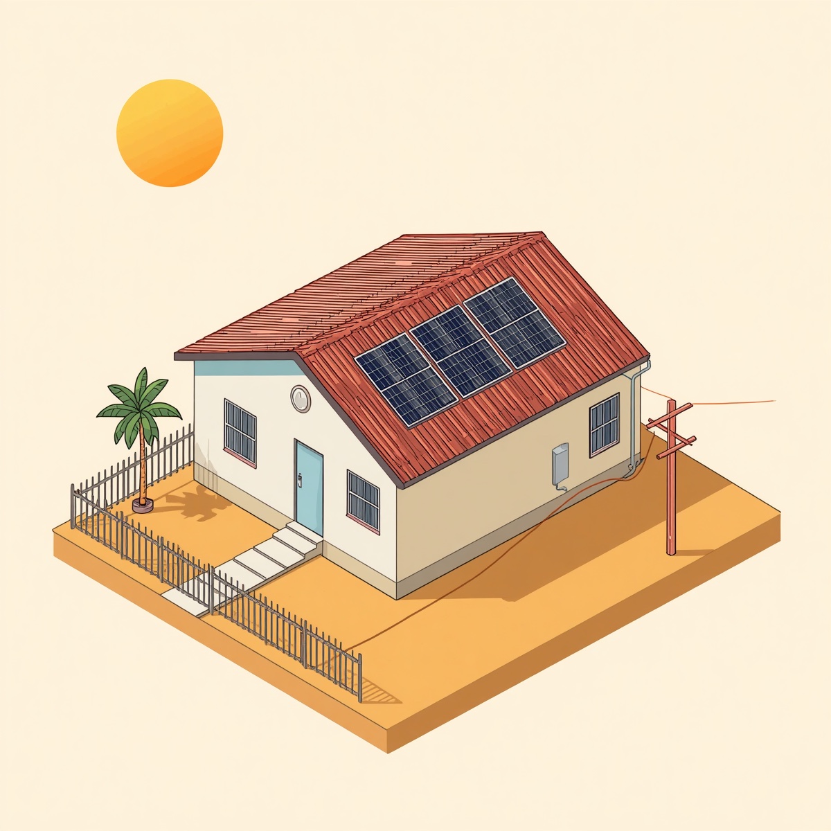 ARAW Lite — small Filipino single-storey home with rooftop solar