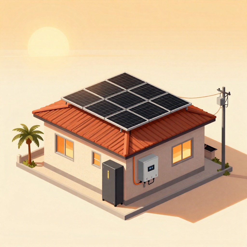 ARAW Lite Plus — small Filipino home with rooftop solar + battery backup